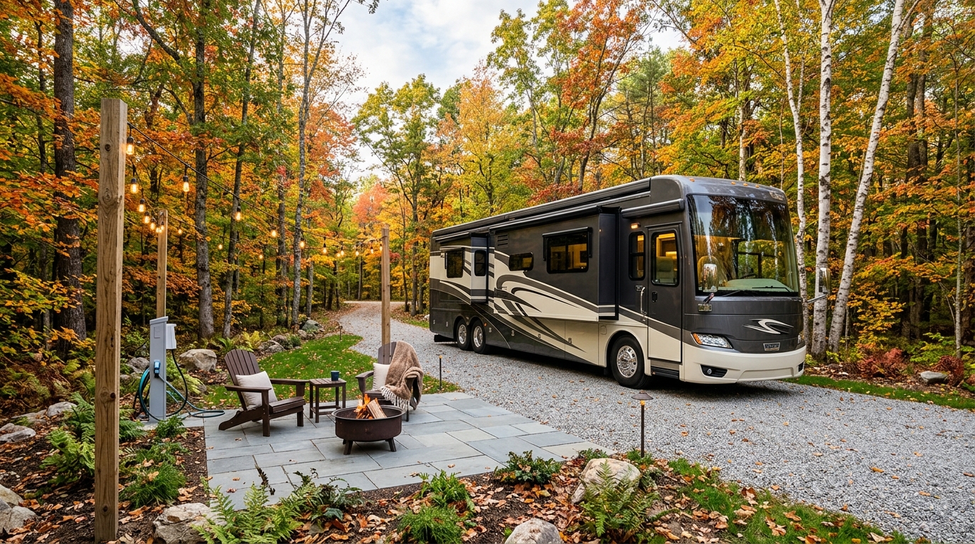 Pull-Through Luxury RV Site